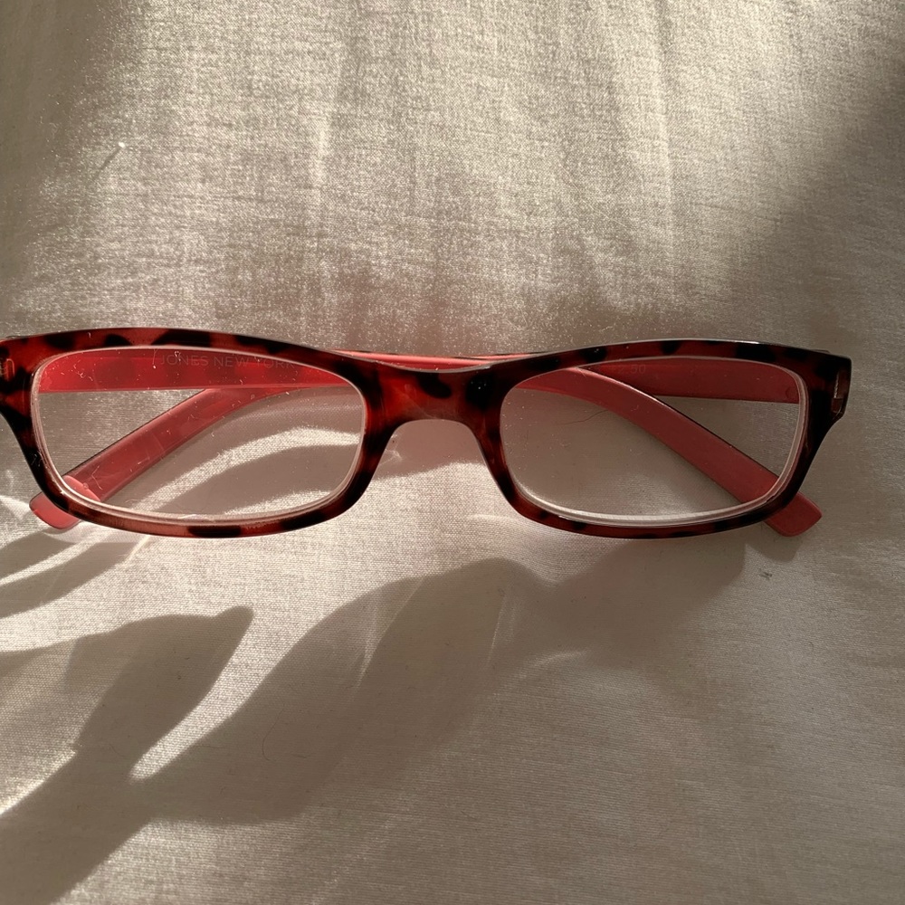 Jones New York girls eyeglasses pink and black